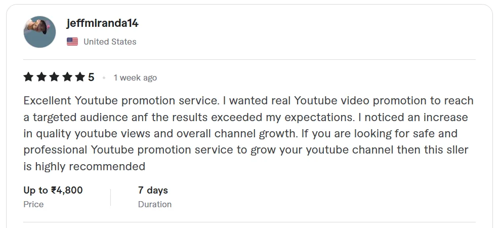 Customer review 2
